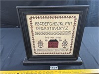 Vintage Framed Cross Stitch