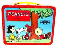 Vintage 1973 Peanuts Snoopy Lunch Box
