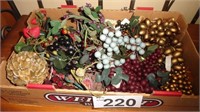 Rubber & Plastic Fruits / Vegetables Lot