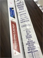 2pck- flag poles