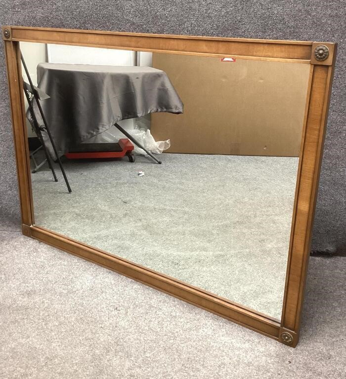 Large Maple Wall Mirror