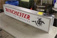 Winchester Rifles & Shotguns Lighted Sign, Works