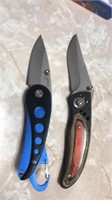 Frost and blue knives