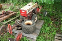 Gravely L Tractor w/ Sulky, Cultivators (No-Run)