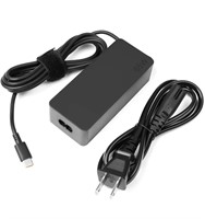 ($36) 2 Prong 65W USB-C AC Adapter for Lenovo