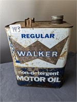 WALKER  Non Detergent MOTOR OIL Can