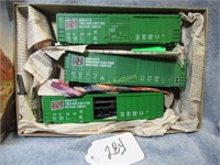 HO MT&W 50-FT OB-XM FMC BOXCARS #4176 + #4206 (2)