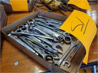 Assorted Wrenches - Gear Wrench and Misc.