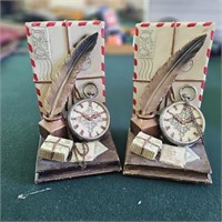 Quirky Air Mail/Letter Writing/Feather Pen Bookend