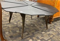 Heavy Metal Round Outdoor Table