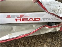 Head Racer Downhill Skis c/w Bindings, Poles, Bag