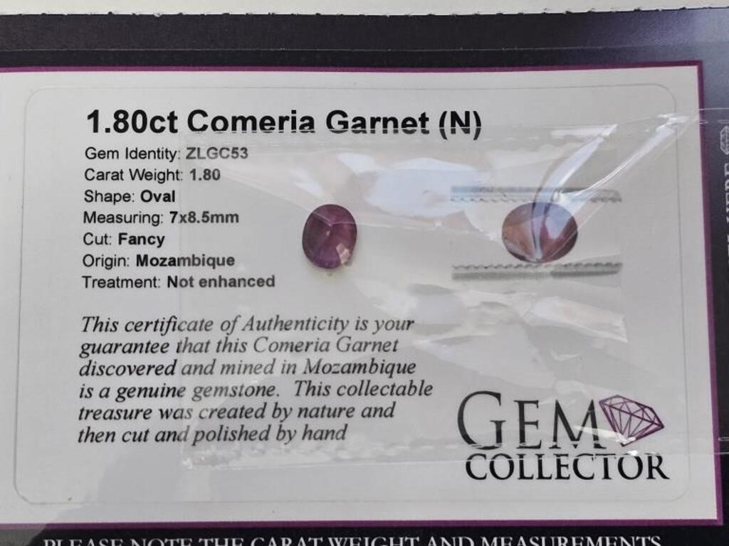 1.80ct Comeria Garnet