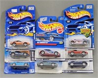 8 New Hotwheels