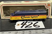 Bachmann HO Scale Chessie System Train Engine