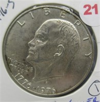 1976-S Silver Eisenhower Dollar.