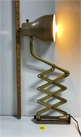 MCM Brass Scissor Wall Lamp Awesome