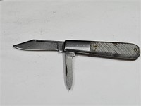 VNTG. J. Primble Belknar 2 Blade Barber Knife