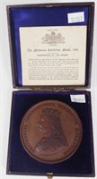 Cased 1888 Melbourne Exhibition Medal