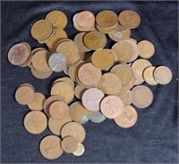 Collection Australian copper coins