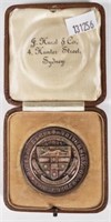 Silver 1913 University of Sydney Prize medal