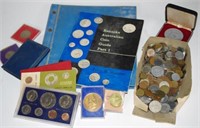Quantity of Australian & world coins