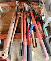 Lot of Tools - Laupers, Bolt Cutters, Etc.