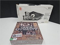 DJ Hero 2 & Sealed Duck Dynasty