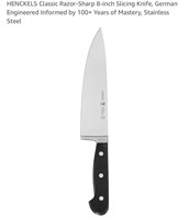 HENCKELS Classic Razor-Sharp 8-inch Slicing Knife
