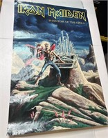 Vintage 1986 Iron Maiden Poster