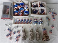 2000 Americana Millinium Ornaments
