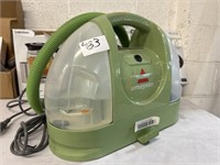 Bissell little green vacuum cleaner as is