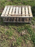 WOODEN CHICKEN CRATE