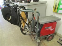 LINCOLN ELECTRIC MIG PAC 15 WELDER ON CART