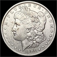 1901 Morgan Silver Dollar LIGHTLY CIRCULATED