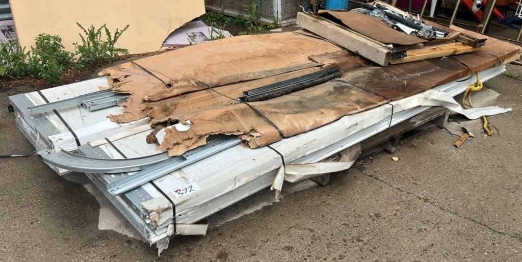 9FT x 7FT Garage Door. Appears to be unused owner