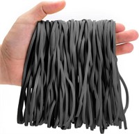 Mr. Pen- Large Rubber Bands, 100 Pack, Black, Big