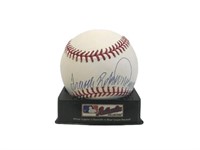 Frank Robinson autographed Rawlings Official MLB B