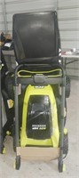 RYOBI 40 VLT LAWN MOWER works