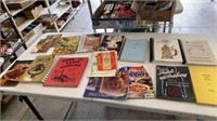 COOK BOOKS- MANY VINTAGE AND SOME LOCAL