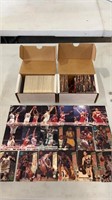 Lot of basketball cards sets may not be complete.