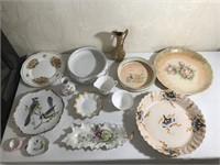 Lot of Misc. China Pieces, Plates & Bowls