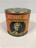 Mother’s jam tin.
