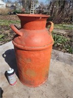 Borders  Creamery milk can.