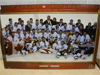 Team Canada 2002 Champions 34" x 22"