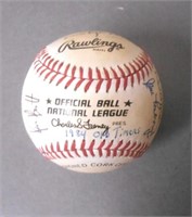 1984 Old-Timers Game Signed Baseball