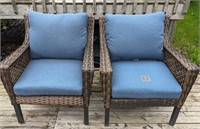 Hometrends Belmont Outdoor Arm Chairs/Cushions