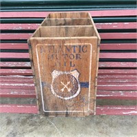 Atlantic Oils Wooden Box