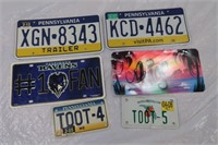 Misc License Plates-Lt