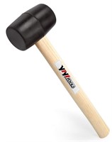 YIYITOOLS YY-2-005 Rubber Mallet Hammer With Wood