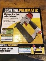 Central pneumatic nailer/stapler